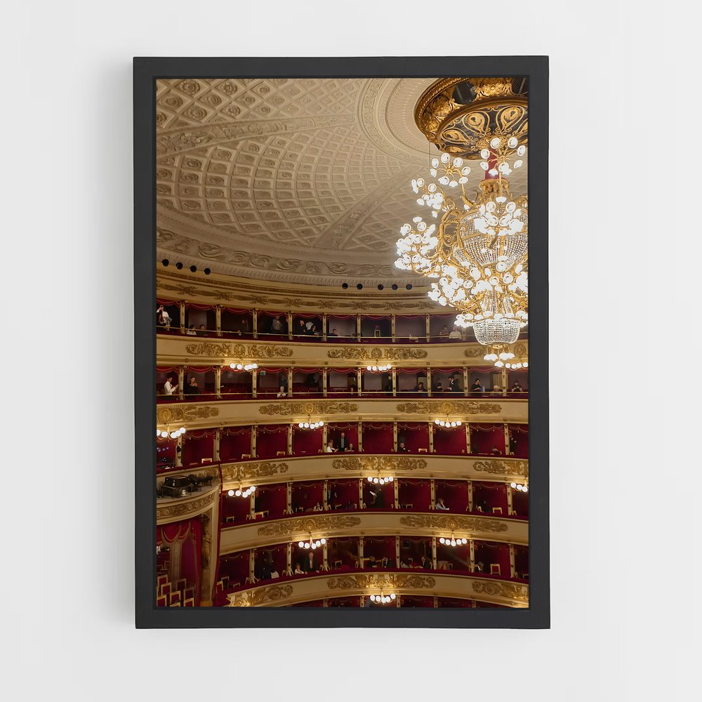 Poster La Magie de La Scala – affiche Danse (vue 2)